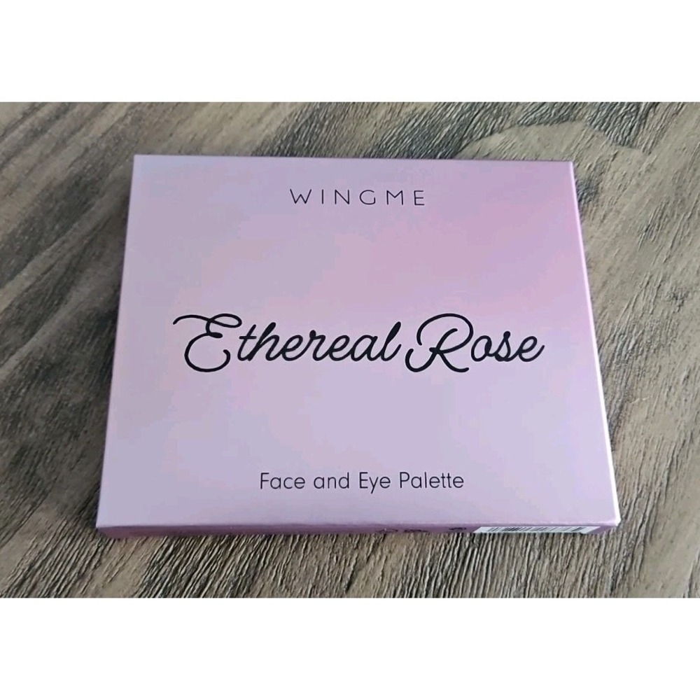 WINGME Ethereal Rose Face and Eyeshadow Palette Light-Medium NIB